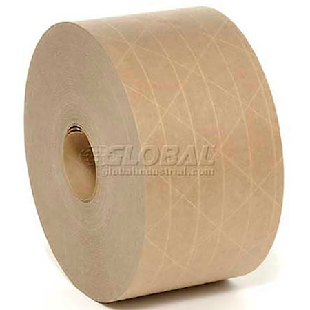 Holland Hi Tech Reinforced Water Activated Tape, 5 Mil, 72mm x 375', Tan H3072X375 TAN